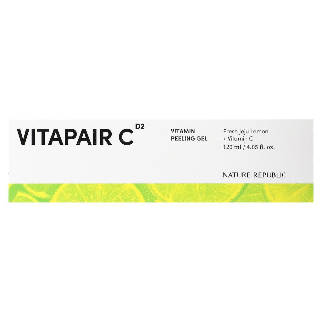 Nature Republic Vitaair C D2, Витаминный пилинг-гель, 4,05 жидких унций (120 мл)