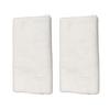 2 Pcs Motorcycle Exhaust Pipe Silencer Cotton Fiberglass 35x25cm Sound Absorbing Packing Cloth
