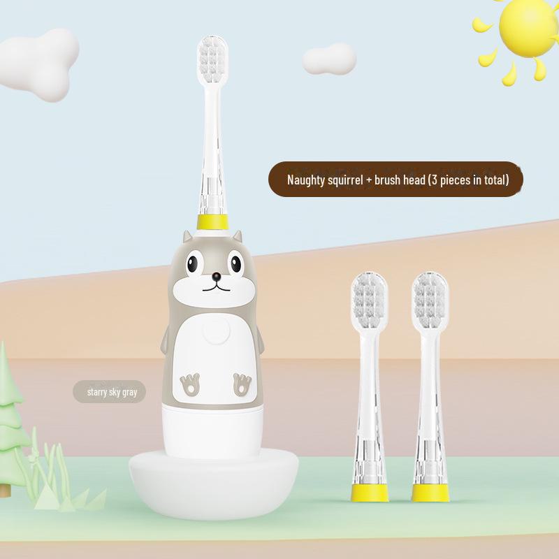 Электрическая зубная щетка Beinuo Kids' Sonic — умная, перезаряжаемая, автоматическая
