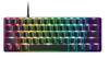 Оснащена Rapid Trigger Razer Huntsman Mini Analog Small Gaming Keyboard Раскладка английская (США) Аналоговый оптический переключатель Регулируемое срабатывание