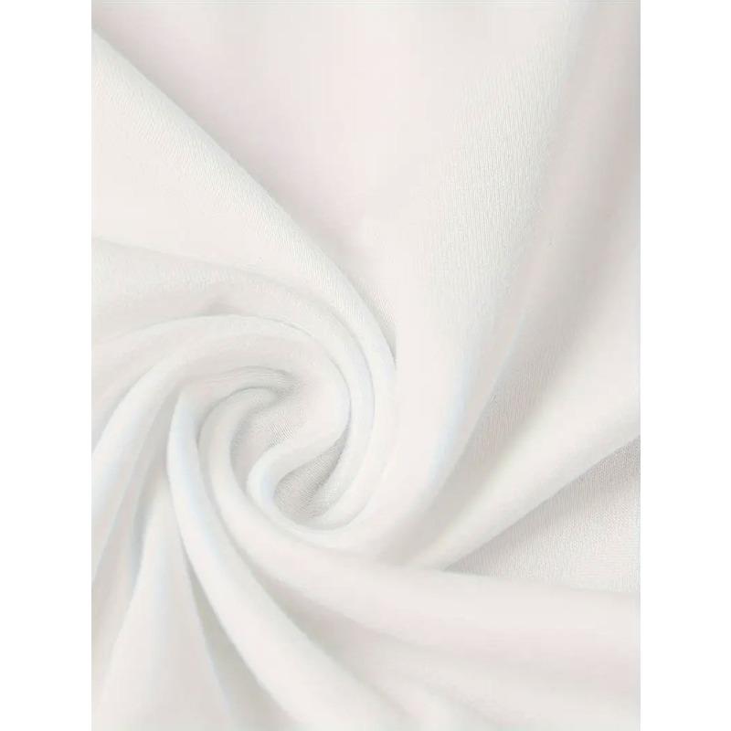 Женский наряд европейского размера и Потрясающая блестящая вещь и Футболка с леопардовым принтом - Мягкий белый топ с круглым вырезом, коротким рукавом, А-образного кроя, Повседневный