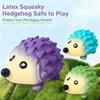 Новая игрушка-симулятор ежа для питомца со звуком, износостойкая, устойчивая к укусам, жевательный продукт для маленьких собак, легко чистится, для тренировок, интерактивная игрушка для питомца