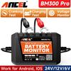 2026 New ANCEL BM300 Pro Battery Monitor 24V Battery Tester 12V SOC Battery Health Analyzer Battery Tools