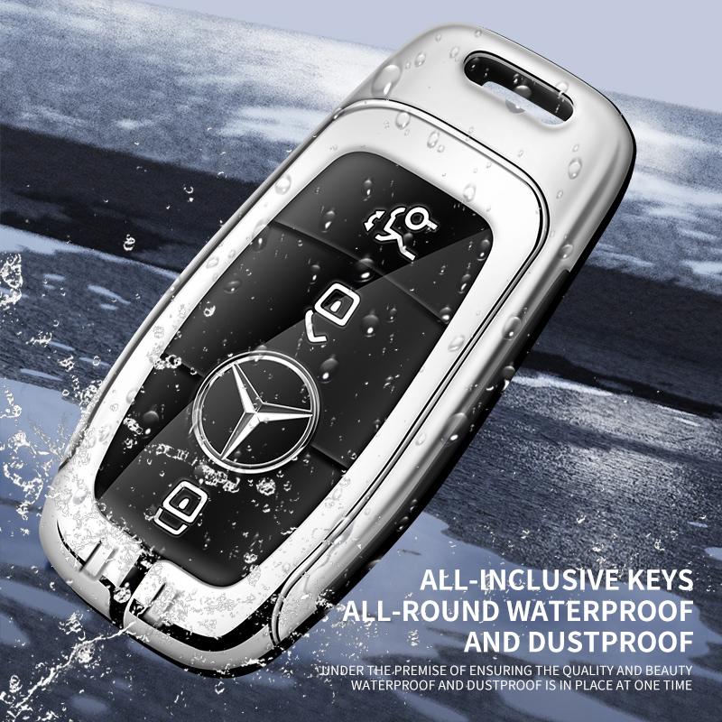 D8New Car Remote Key Fob Case Cover Protector Shell Bag For Mercedes Benz A C E S G Class GLC CLE CLA W177 W205 W213 W222 X167 AMG