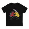 Vintage Comics T-Shirt Men Round Collar T ShirtDeadpool And Wolverine Short Sleeve Tee Shirt Graphic Printed Tops