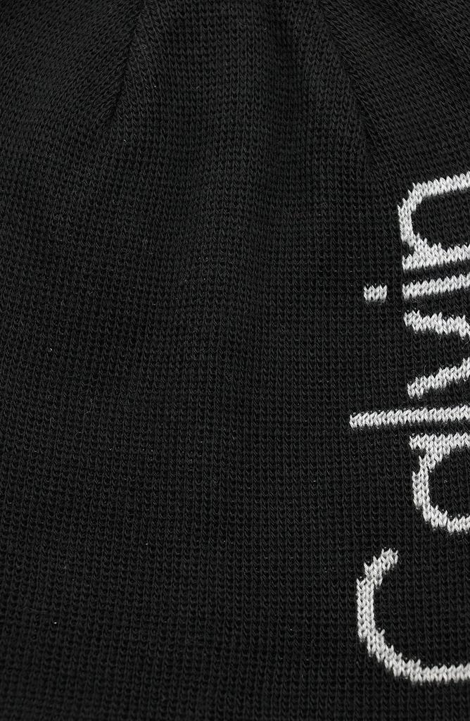 Calvin Klein Двусторонняя мужская шапка-бини, черная и серая, одного размера, с логотипом,