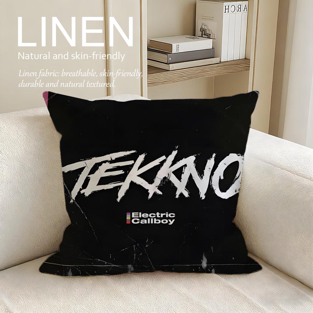 Music Electric Callboy Cushion Cover Pillowcase Set Pcs x x Breathable Washable Sofa Cushion Cover