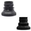 Plastic Material Black Adapter Sodas Refill Adapter Suitable for Beverage Makers Dropship