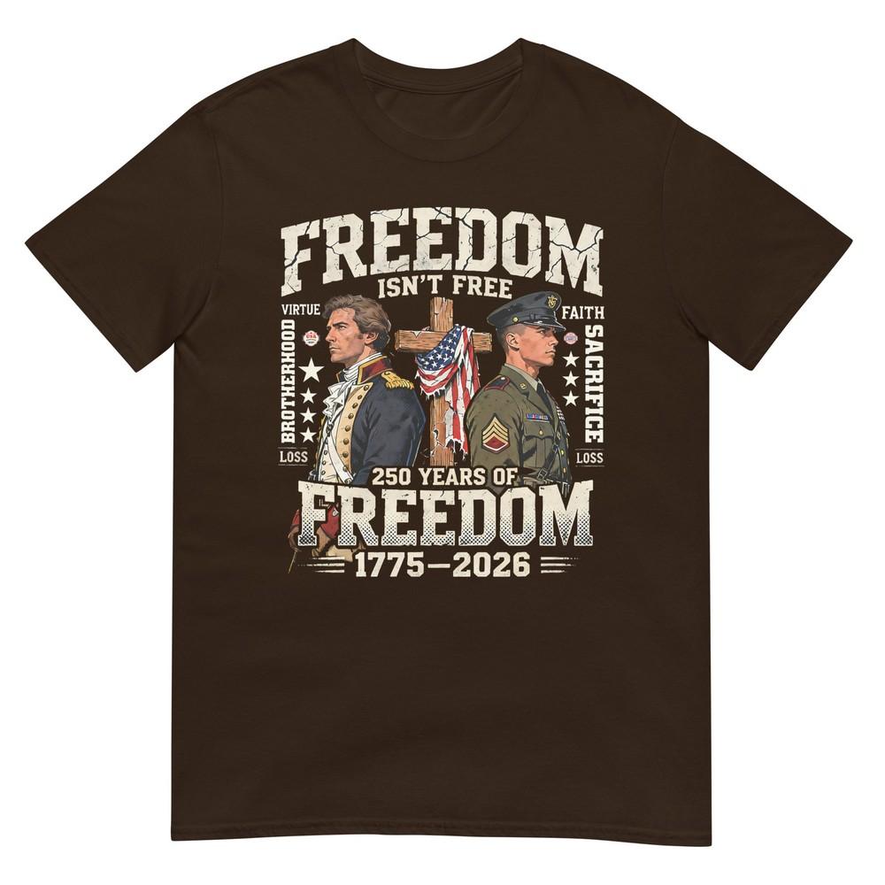 Freedom Isnt Free 250 Years Of Freedompatriotic TShirt