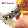 Leather Punch Pliers for Belt, Watch Strap, Bag Eyelets - Round Hole Cutter