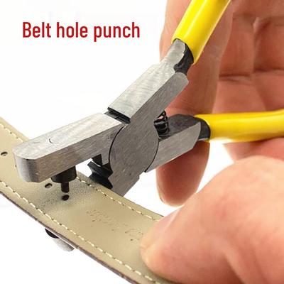 Кожаные пробивные клещи для ремня, ремешка для часов, люверсов для сумок - Круглый дырокол
