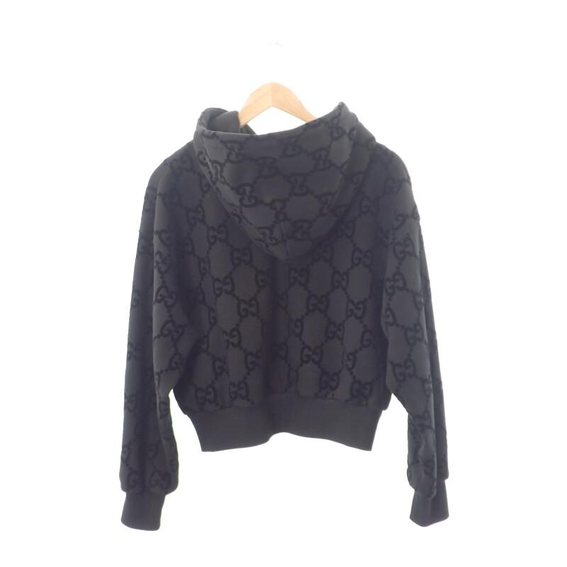 GUCCI  769546_XJF2X_1000 XS Parker black cotton mens