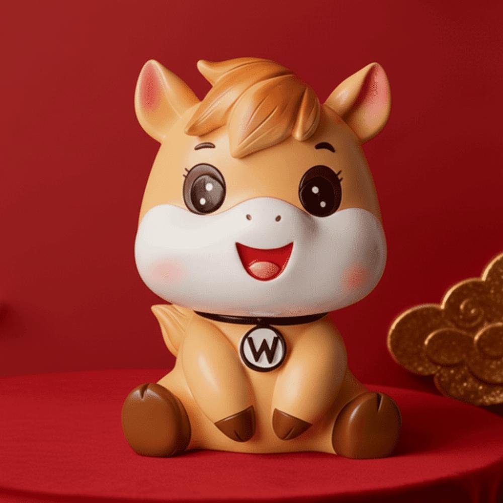 Анти-падение Копилка Год Лошади Декоративная Копилка-Лошадь Украшение Дети/Дети