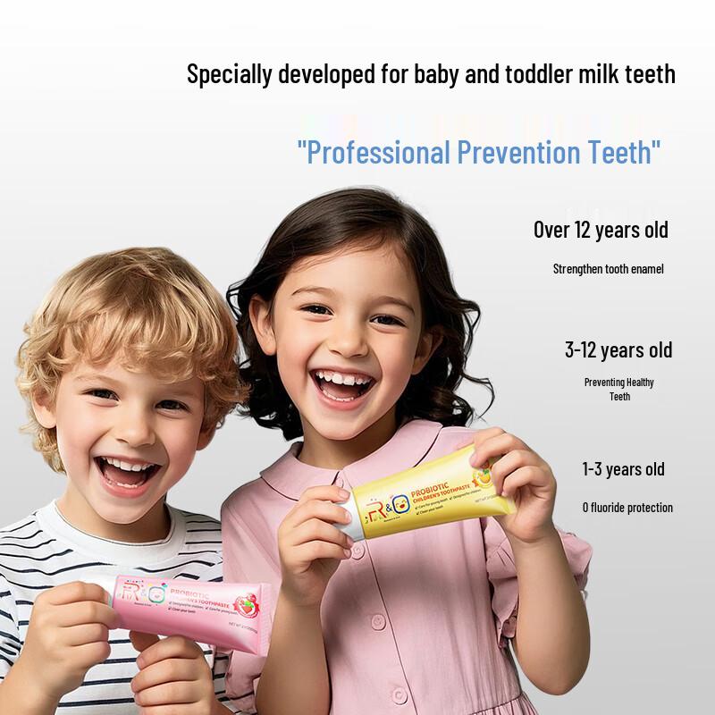 R&O Probiotic Kids Toothpaste Set