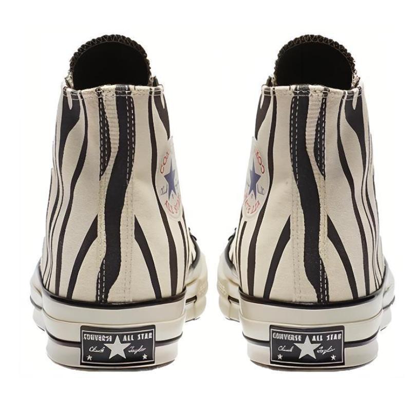 Converse Chuck Taylor All Star 1970s Comfortable Round Toe High Top Canvas Unisex Black & White