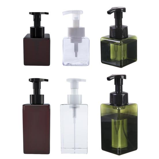 Пластиковый дозатор для мыла-пены объемом 250 мл/450 мл с защитой от протечек и возможностью повторного заполнения, создающий обильную пену