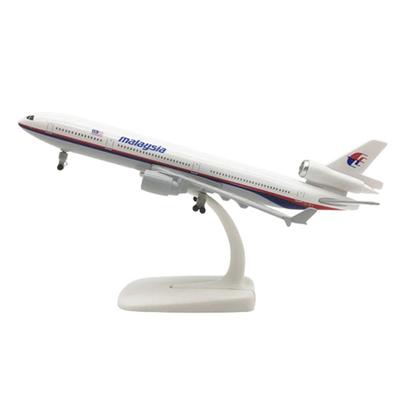 Премиальная модель самолета из литого сплава, 20 см - Реплика Malaysia Airlines MD-11