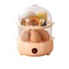 Multi-Functional Egg Cooker & Steamer: Compact, Anti-Dry Burn Design for Dorms & Homes - Perfect for Eggs, Custards, and Baby Meals