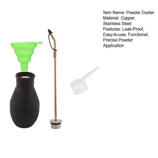 Ручной распылитель порошка, распылитель диатомита, ручной распылитель порошка с длинной металлической трубкой для тонкодисперсных порошков диатомита