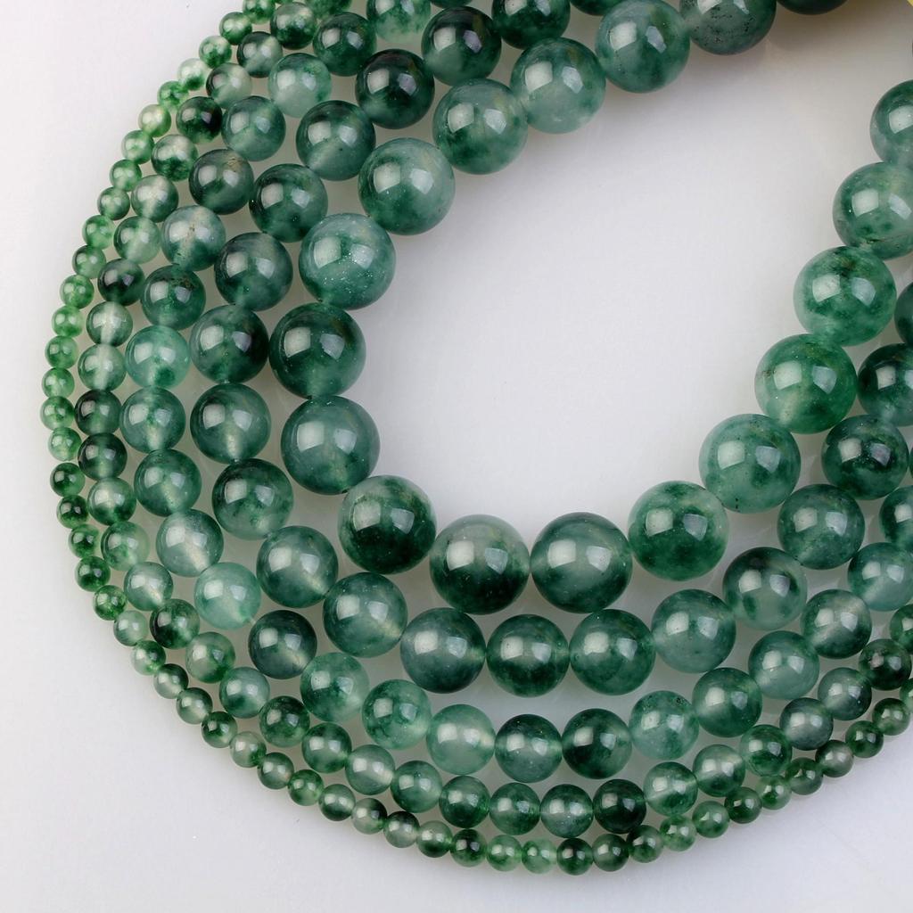 Красочные бусины из халцедона и нефрита для изготовления украшений и браслетов своими руками