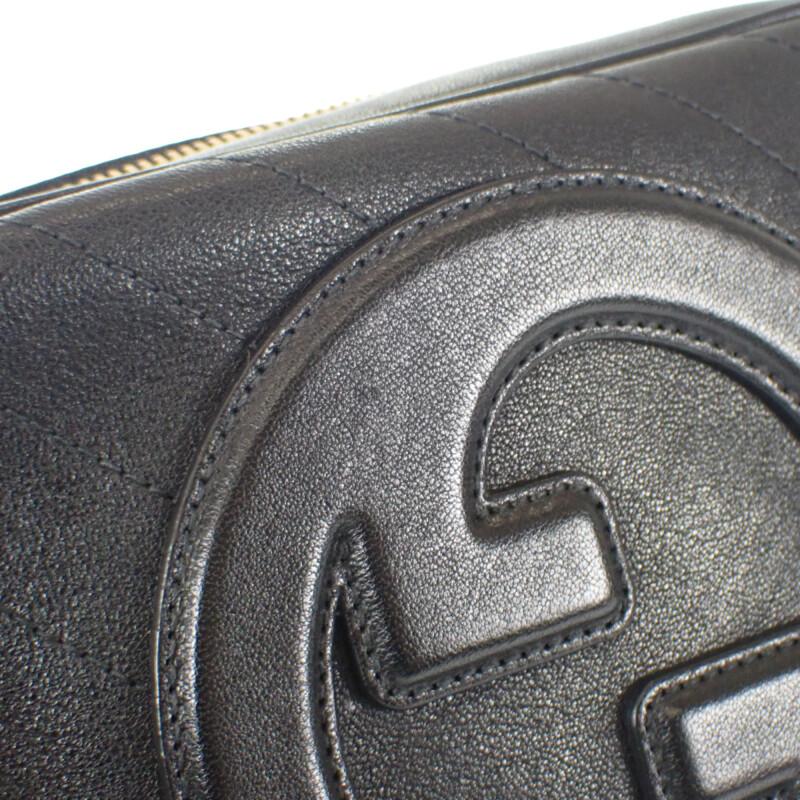 GUCCI  742360_1IV0G_1000 Shoulder Bag black leather Women