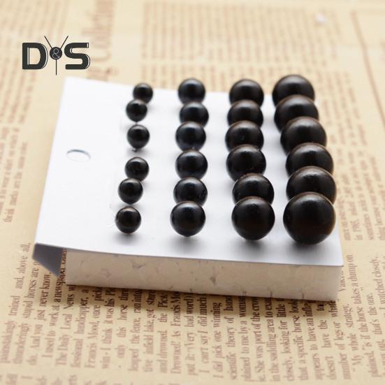 12 Pairs Ear Studs Faux Pearl Different Sizes Smooth Anti-allergy Lightweight Exquisite Ear Decoration Jewelry Prom Party Bride Stud Earrrings