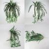 Искусственное подвесное растение хлорофитум хохлатый, настенное украшение из шелка для декора гостиной и офиса