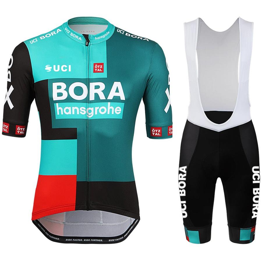 Cycling Clothes Jersey Men Set Summer Clothing Man Laser Cut Uniform Pants Bicycle Equipment Sportswear Pro Team