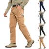 Мужские брюки карго рипстоп - Многокарманные, на молнии, водонепроницаемые, дышащие, для активного отдыха, походов, кемпинга