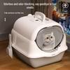 Automatic Anti-Odor Cat Litter Box - Enclosed, Anti-Tracking Design