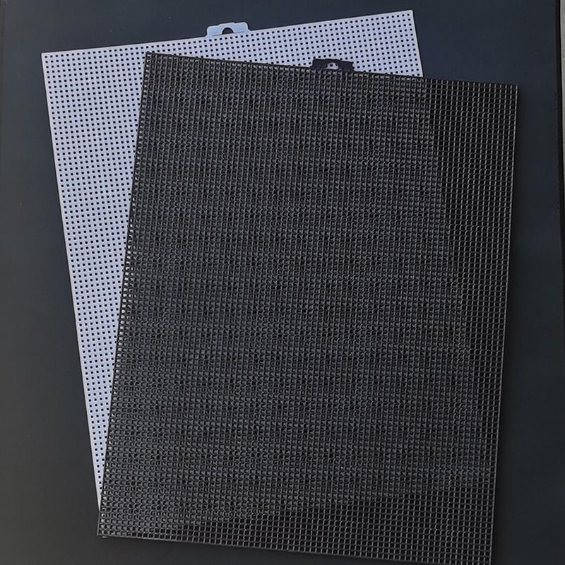 1pc Plastic Sheets 14Count Plastic Mesh Fabric Plastic Cross Stitch Canvas Eye Mesh For Embroidery DIY Handicraft Knit