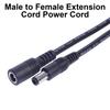 DC6330 Power Extension Cord Double End 6.3x3.0mm Connectors Wire Power Cable for Laptops Notebook 18AWG 30cm Long