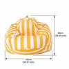 Waterproof Fabric Bean Bag Chair Sun Resistant Floor Cushion Comfortable Lazy Lounger Sofa  Garden