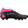 Adidas Predator Accuracy.2 MG Soccer Shoes Men Soccer Shoes Black Pink GW4628