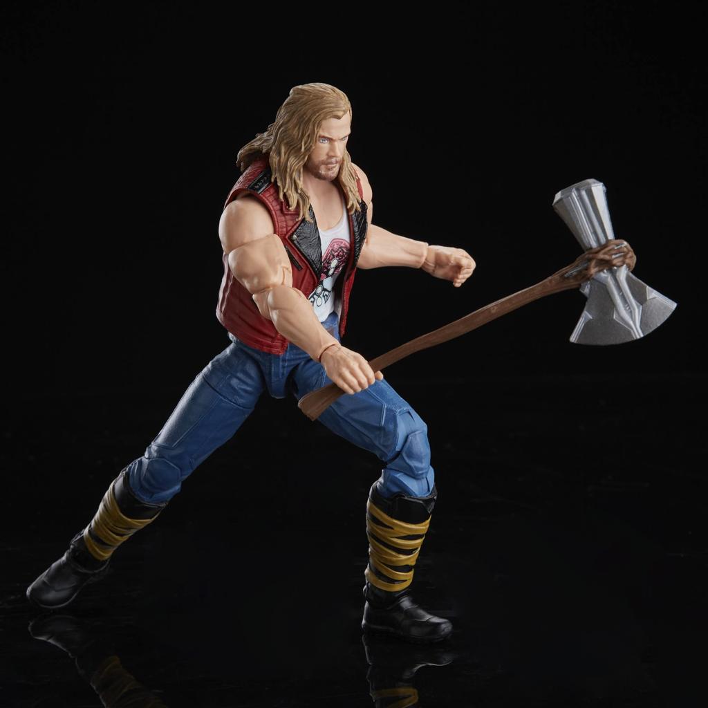 Hasbro MARVEL Marvel Legends Series Love and Thunder Ravager Thor F1408 подлинная фигурка размером 6 дюймов аксессуар 1 часть детали включены Тор (15