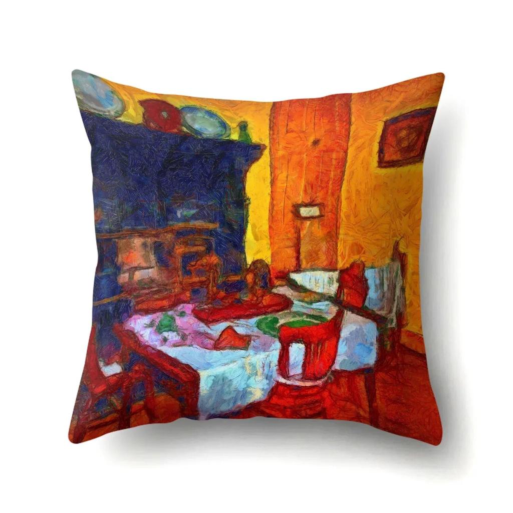 Картина маслом Наволочка Офис Талия Диван