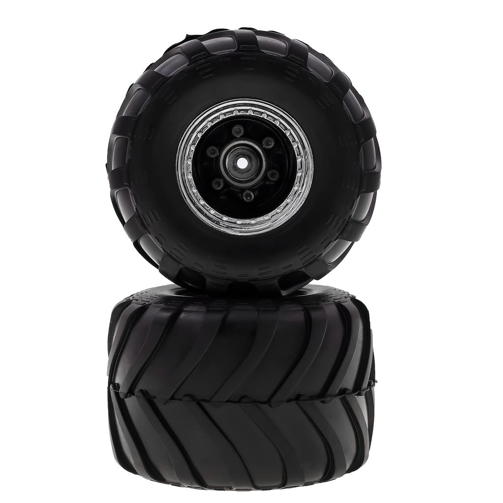 Гусеничный автомобиль с дистанционным управлением, резиновые автомобильные серебристые шины, 4 шт., 72*49 мм, замена для осевого SCX24 FMS FCX24