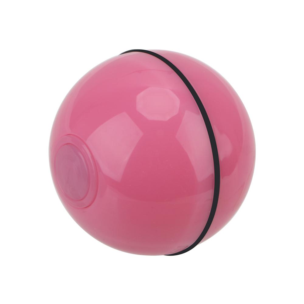 Автоматическая вращающаяся игрушка для кошек и собак, умный интерактивный катящийся шар со светодиодной вспышкой, USB-электрические игрушки для домашних животных, товары для животных, игрушки для кошек