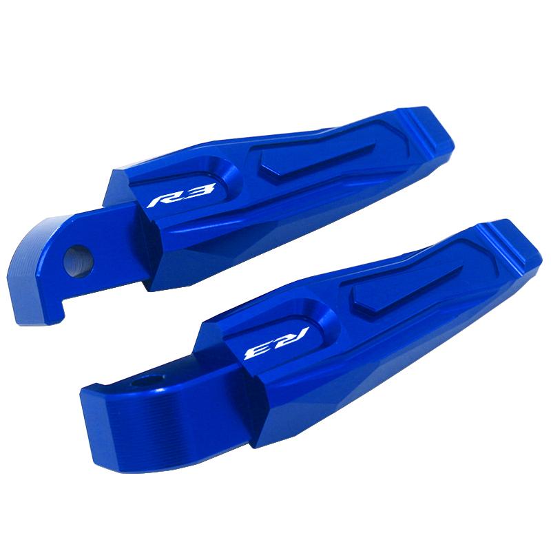 Motorcycle Rear Foot Pegs Passenger Foot Pedal Rests For Yamaha MT03 MT 03 25 MT25 YZF R3 R25 MT-03 MT-25