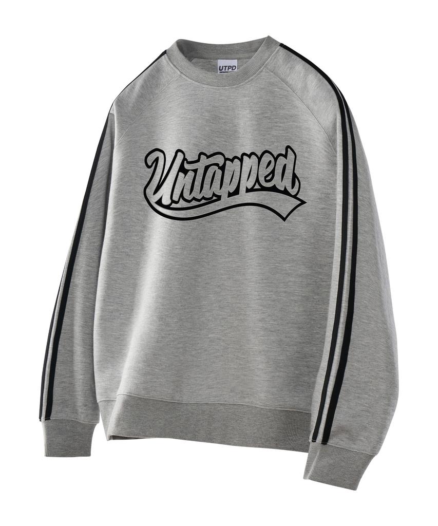 UNTAPPED STUDIO Authentic Tail Track Sporty Oversized Sweatshirt 3 Colors