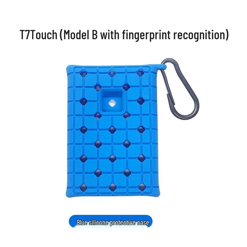 Силиконовый защитный чехол для портативного SSD Samsung T7 Touch & T9