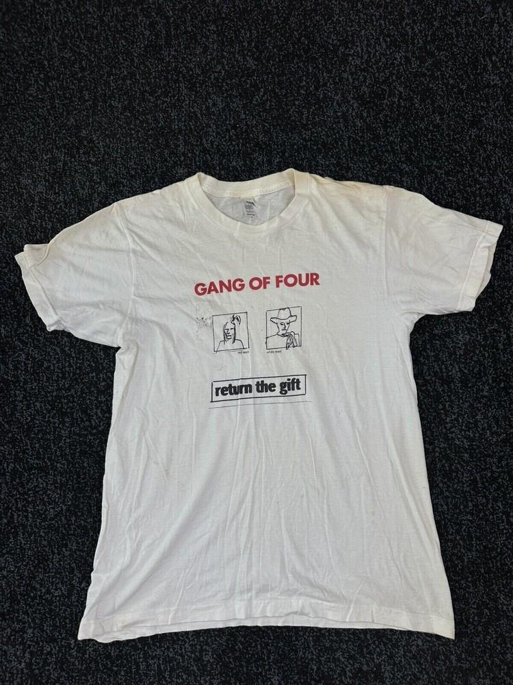 Винтажная футболка Gang Of Four Return the Gift 2006 года, унисекс, все размеры M198
