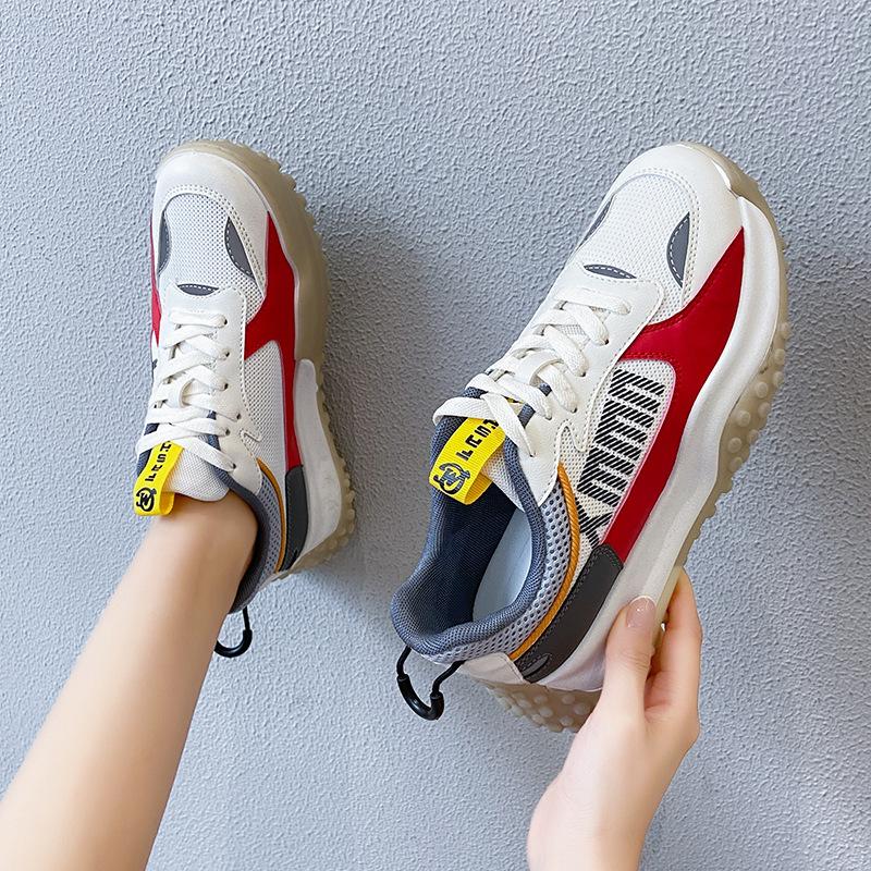 Модные модели пар, старая женская обувь, осенняя новая женская обувь в корейском стиле, повседневная спортивная обувь для мужчин