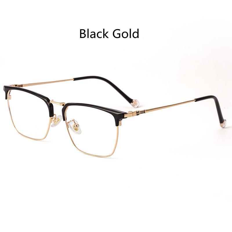 Anti Blue Light Pure Titanium Ultra-Light Reading Glasses Men Brand Design Square Frame Photochromic Cr-39 Resin Lenses +1.5 2.0