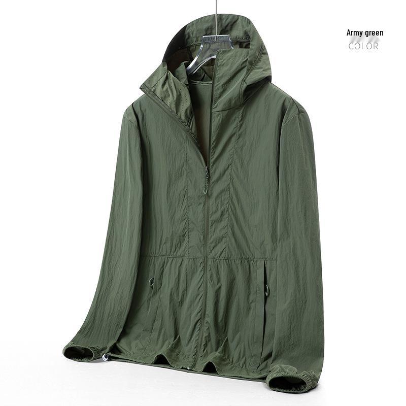 Унисекс Летняя 2025 Солнцезащитная куртка - Легкая, Дышащая, Защита от солнца для мужчин и женщин