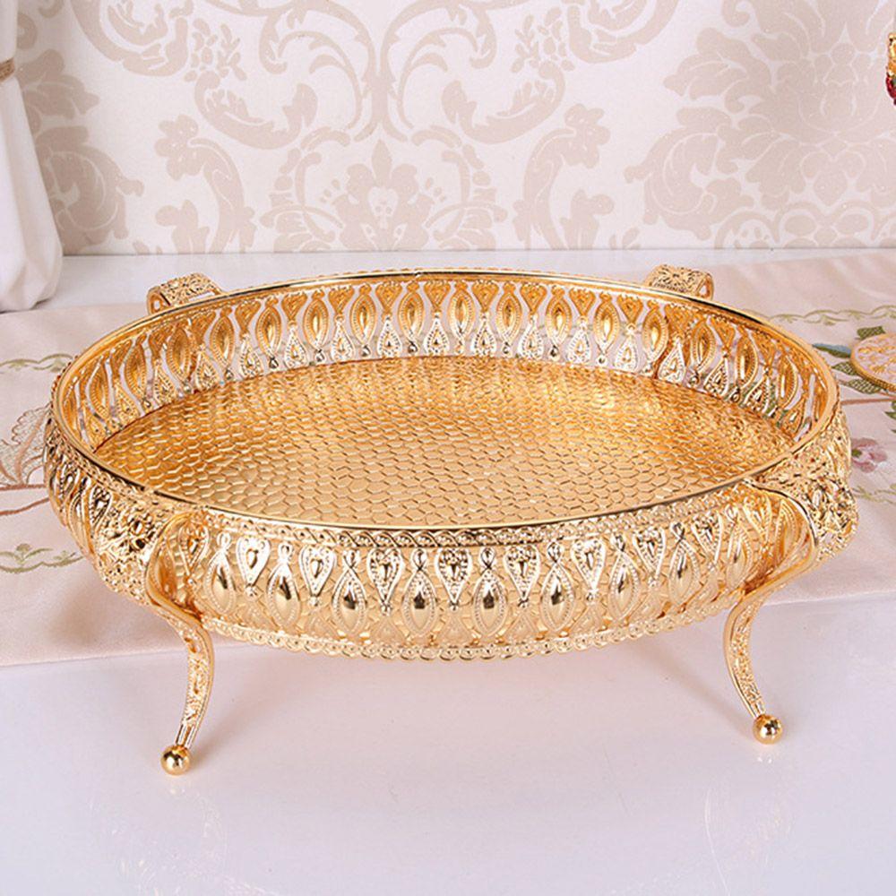 Стеллаж для хранения поднос для ключей эллипс контейнер для конфет поднос для хранения фруктовая тарелка миска металлический поднос скандинавский стиль