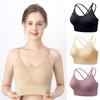 Женский спортивный бюстгальтер без косточек, удобные удобные топы с эффектом пуш-ап, бесшовное нижнее белье, женское нижнее белье для фитнеса и красоты, бюстгальтер