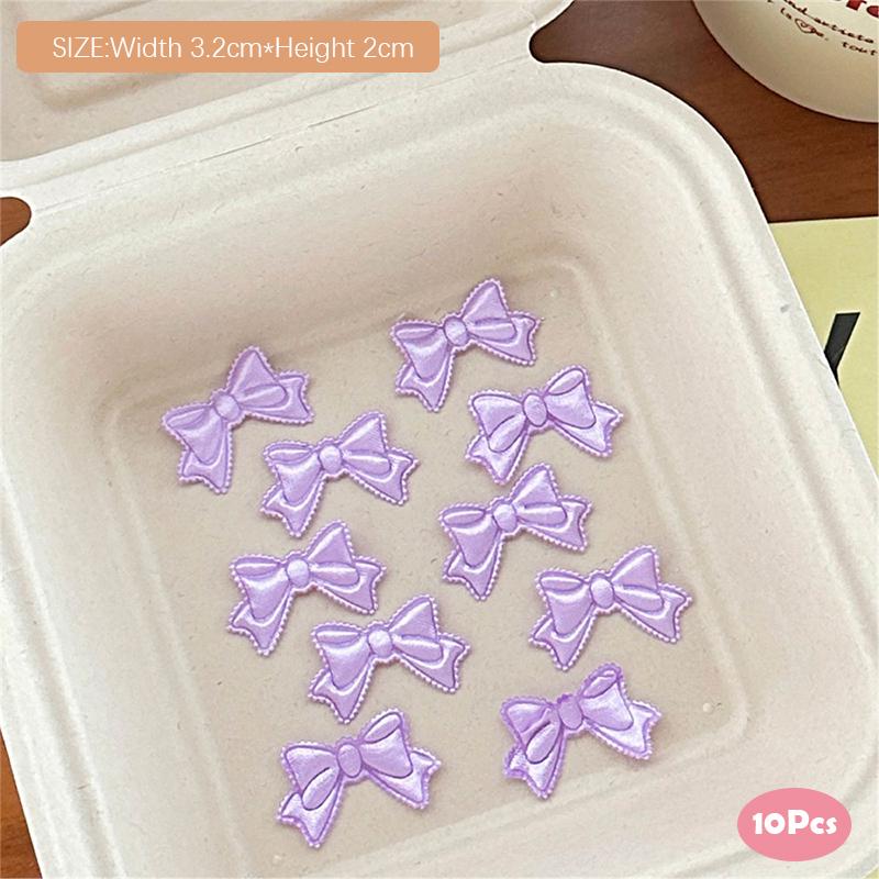 10 шт. милые мультяшные крылья бант звезда крышка карты украшения милые самодельные заколки для волос аксессуары подарок самодельные швейные материалы