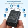 Зарядное устройство для телефона USB, 5 В, 1 А, универсальное, для настенной розетки, портативный блок питания, дорожные адаптеры питания для iPhone, iPad, Samsung, Xiaomi, штекер ЕС