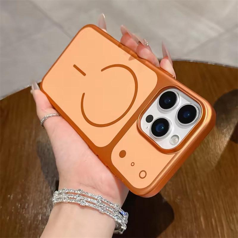 Роскошный матовый чехол-бампер с цветовыми блоками и магнитами для iPhone 17 Air 16 15 14 13 12 11 Pro Max, ударопрочный чехол для Magsafe